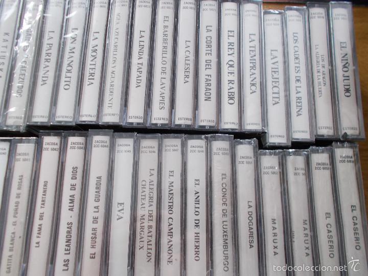 Casetes antiguos: LOTE DE 57 CASETES LA ZARZUELA - Foto 6