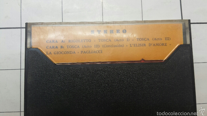 Casetes antiguos: Casete de Mario Lanza - Foto 2