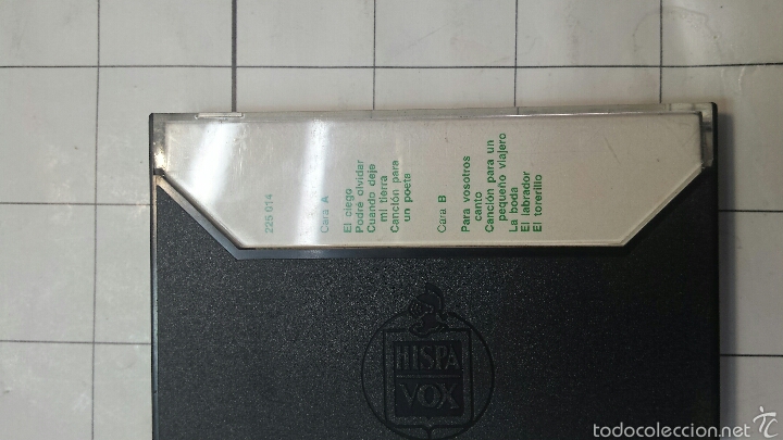 Casetes antiguos: Casete de Jos&eacute; Luis Perales - Foto 2