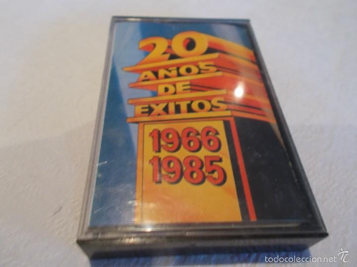 Casetes antiguos: 20 A&Ntilde;OS DE EXITOS 1966-1985 - Foto 1