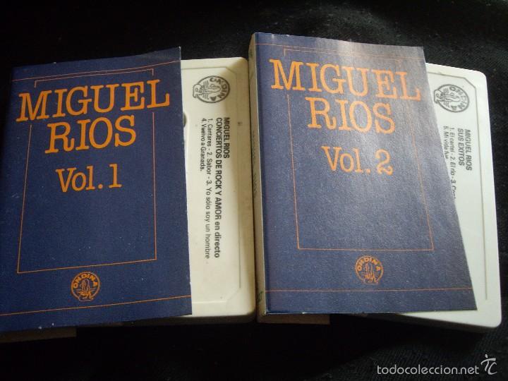 Casetes antiguos: MIGUEL RIOS-VOL 1 Y 2