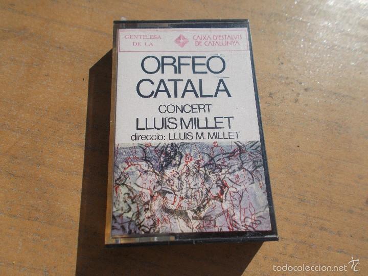 Casetes antiguos: ORFE&Oacute; CATAL&Agrave; Concert Lluis Millet - Foto 1