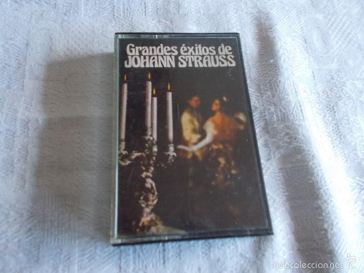 Casetes antiguos: JOHANN STRAUSS Grandes &Eacute;xitos - Foto 1