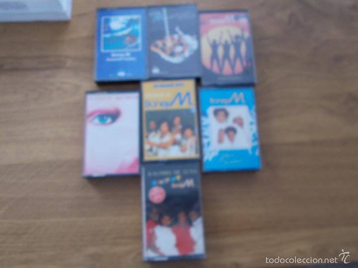 Casetes antiguos: LOTE DE 7 CASETES DE BONEY M. - Foto 1