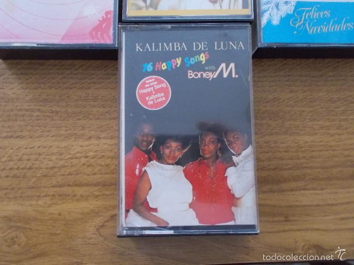 Casetes antiguos: LOTE DE 7 CASETES DE BONEY M. - Foto 4