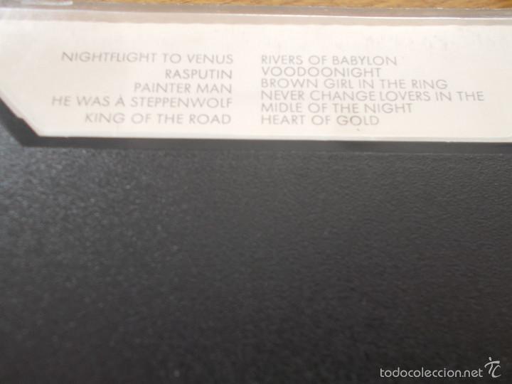 Casetes antiguos: LOTE DE 7 CASETES DE BONEY M. - Foto 10
