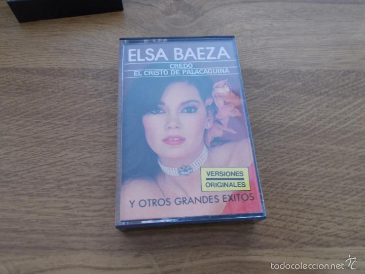 Casetes antiguos: ELSA BAEZA. CREDO.EL CRISTO DE PALACAGUINA. - Foto 1