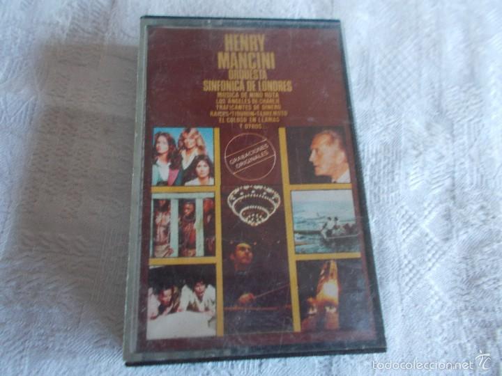 Casetes antiguos: HENRY MANCINI Orquesta Sinf&oacute;nica de Londres - Foto 1