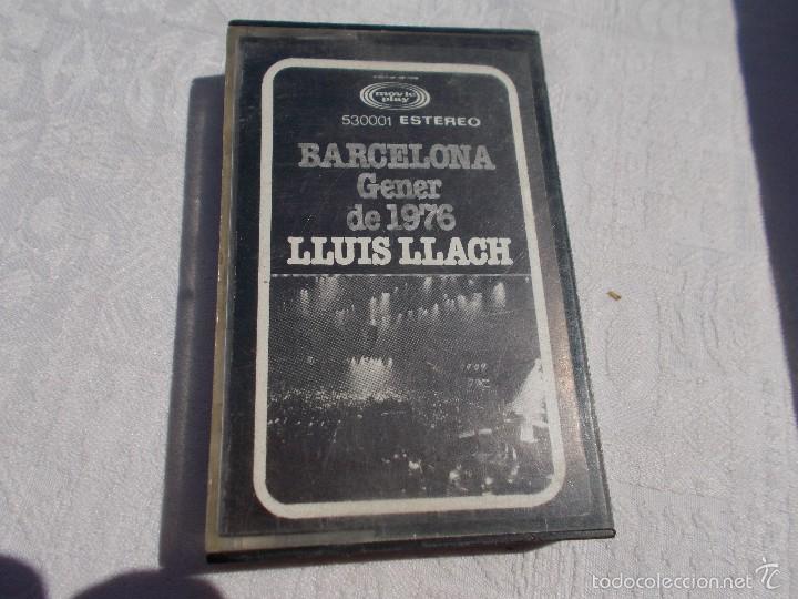 Casetes antiguos: LLUIS LLACH Barcelona Gener de 1976 - Foto 1