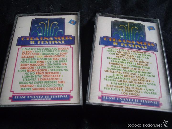 Casetes antiguos: era se una vez el festival de eurovision-fantastico recopilatorio mejores canciones originales