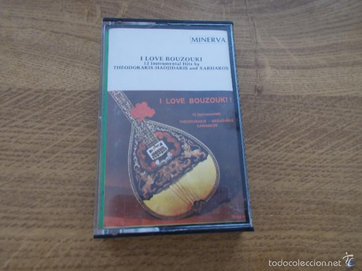 Casetes antiguos: I LOVE BOUZOUKI. THEODORAKIS HADJIDAKIS AND XARHAKOS