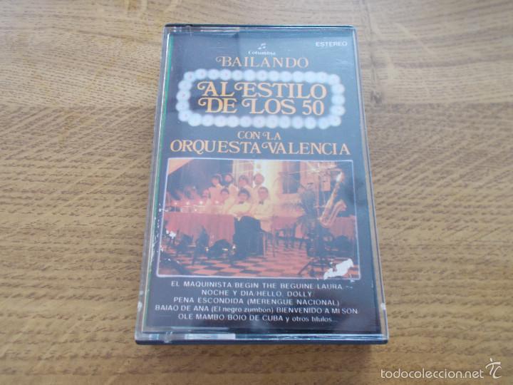 Casetes antiguos: BAILANDO AL ESTILO DE LOS 50. - Foto 1