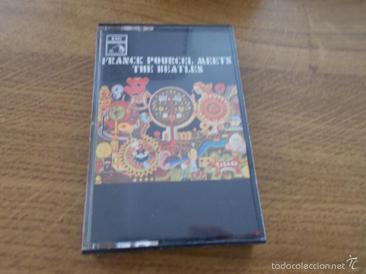 Casetes antiguos: FRANCK POURCEL MEETS THE BEATLES. - Foto 1