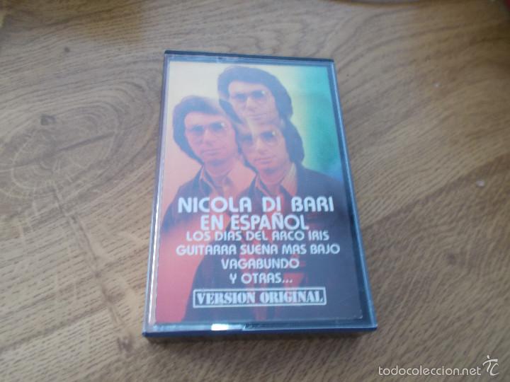 Casetes antiguos: NICOLA DI BARI EN ESPA&Ntilde;OL - Foto 1