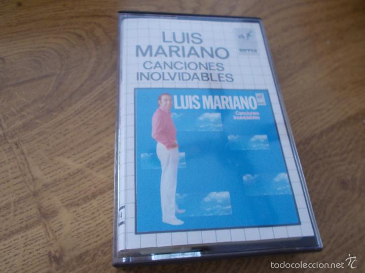 Casetes antiguos: LUIS MARIANO. CANCIONES INOLVIDABLES - Foto 1