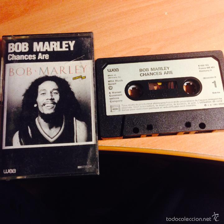 Casetes antiguos: BOB MARLEY (CHANCES ARE) CASSETTE 1981 (CAI1) - Foto 1