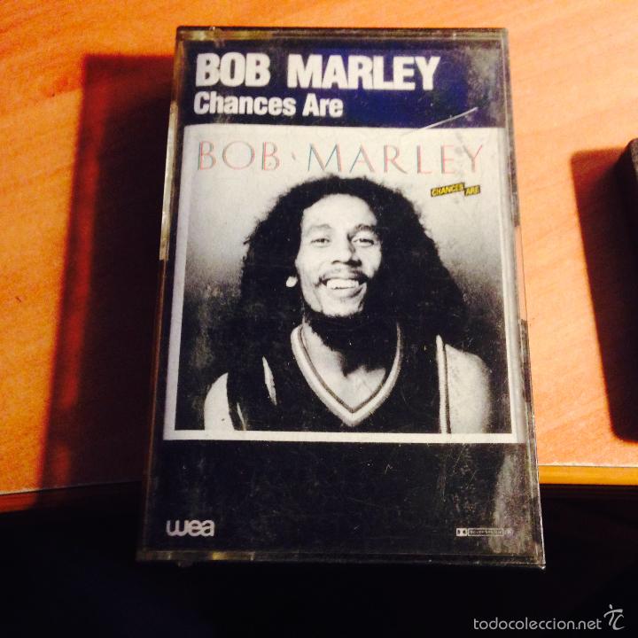 Casetes antiguos: BOB MARLEY (CHANCES ARE) CASSETTE 1981 (CAI1) - Foto 3