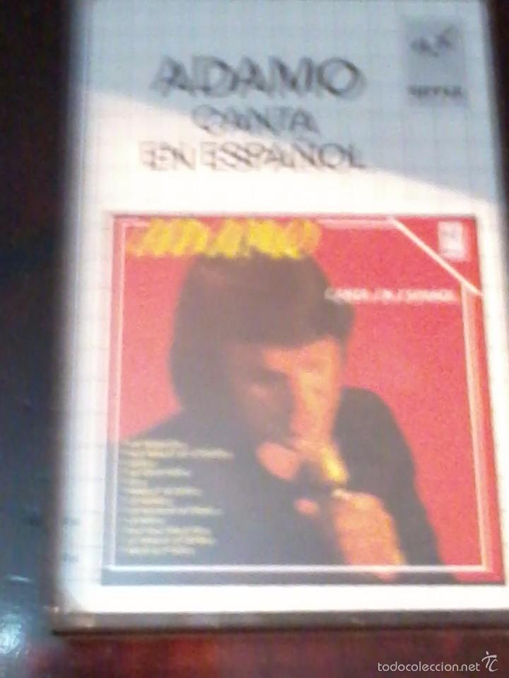 Casetes antiguos: ADAMO CANTA EN ESPA&Ntilde;OL. C22F - Foto 1