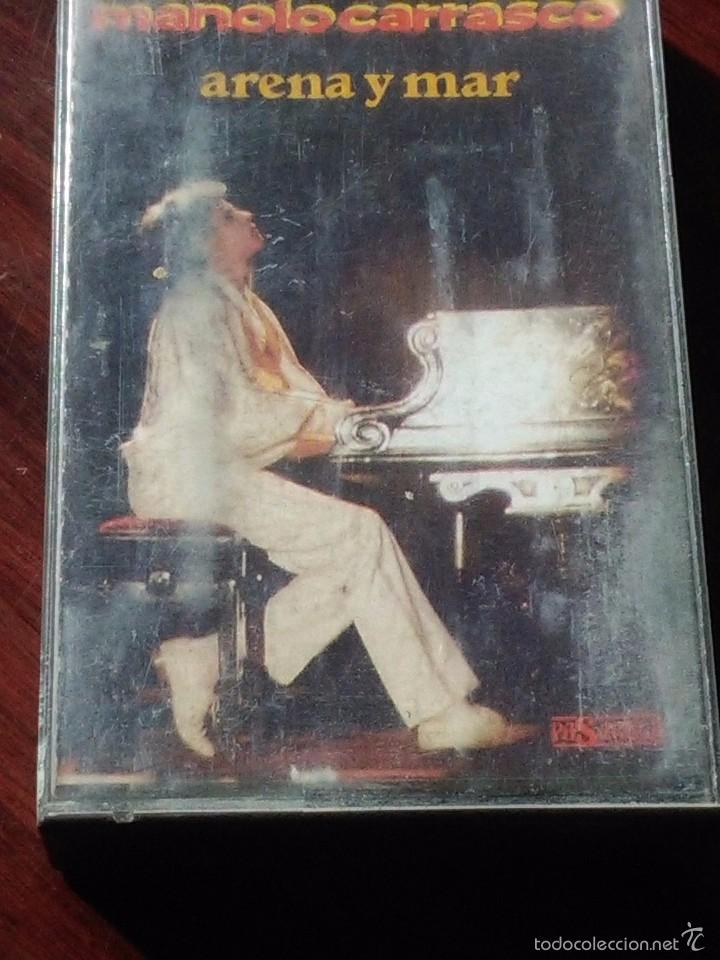 Casetes antiguos: MANOLO CARRASCO ARENA Y MAR. C23F - Foto 1
