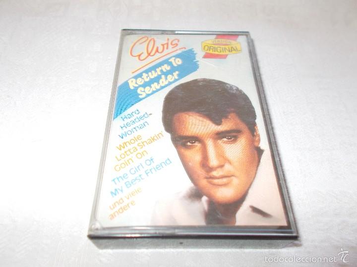 Casetes antiguos: ELVIS PRESLEY Return To Sender - Foto 1