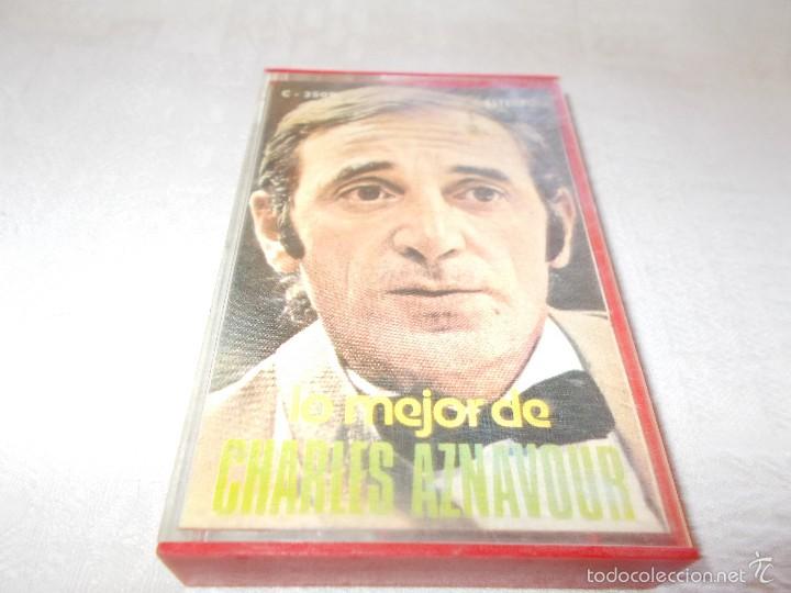 Casetes antiguos: CHARLES AZNAVOUR Lo mejor - Foto 1
