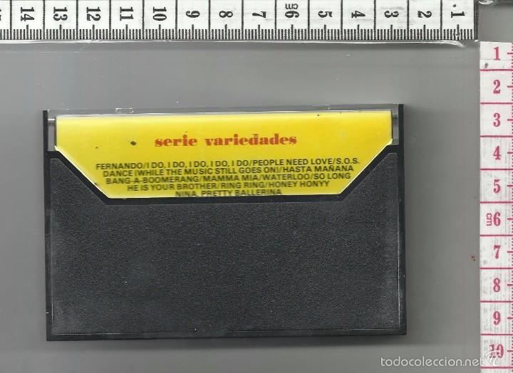Casetes antiguos: 13.375 CINTA CASETE, ABBA, GRANDES EXITOS - Foto 2