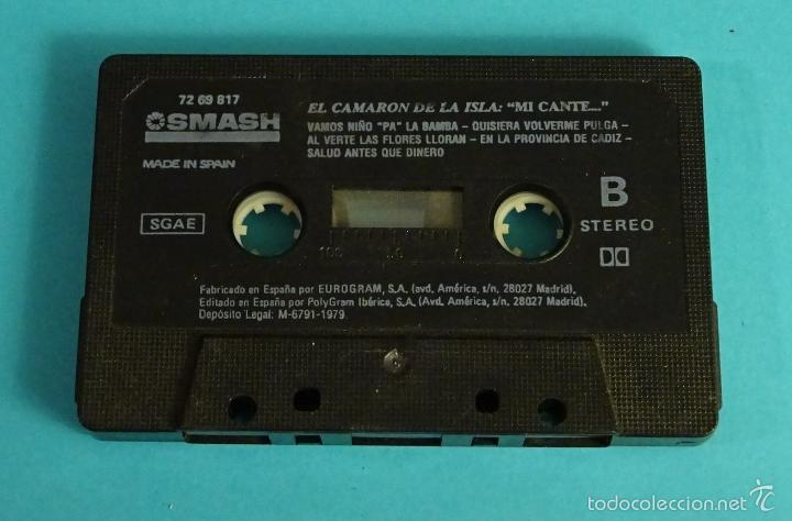 Casetes antiguos: EL CAMARON DE LA ISLA MI CANTE .... - Foto 2