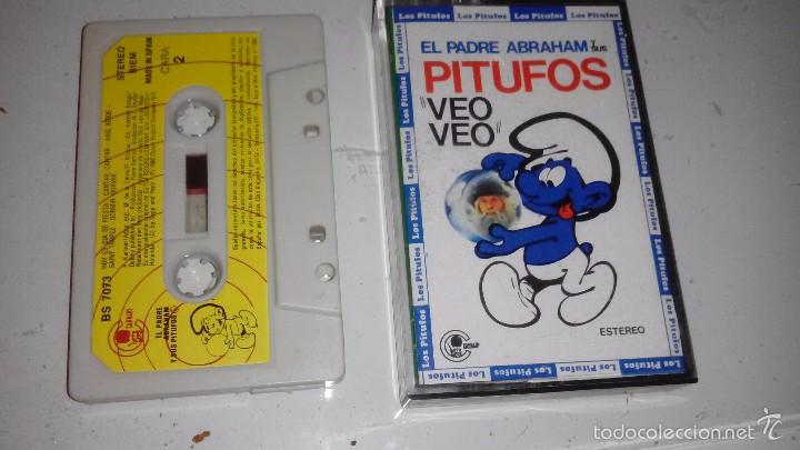 Casetes antiguos: EL PADRE ABRAHAM Y SUS PITUFOS - VEO,VEO - Foto 1