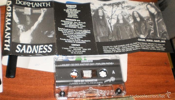 Casetes antiguos: DORMANTH casete SADNESS - Foto 1