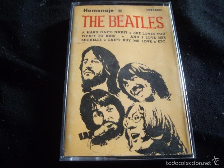 Casetes antiguos: HOMENAJE A THE BEATLES POR EL GRUPO ASFALTO-ORIGINAL 1976