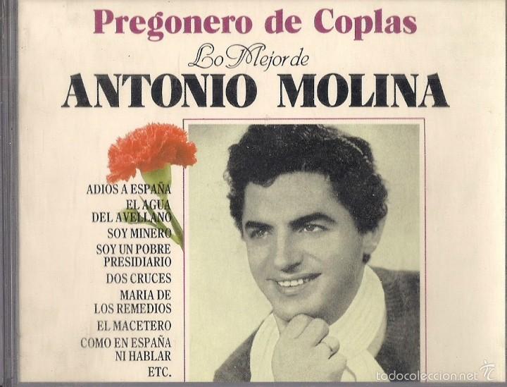 Casetes antiguos: Antonio Molina. Pregonero de coplas - Foto 1