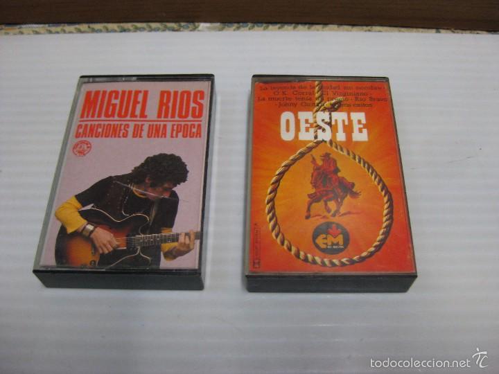 Casetes antiguos: MIGUEL RIOS 1982, OESTE 1976 - Foto 1