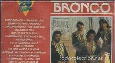 Casetes antiguos: BRONOC. 20 EXITOS. CASE-14563 - Foto 1
