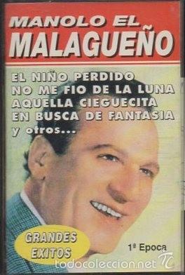 Casetes antiguos: MANOLO EL MALAGUE&Ntilde;O. CASE-146146 - Foto 1