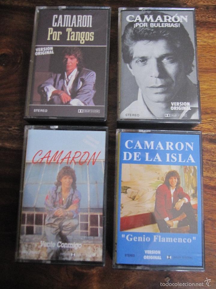 Casetes antiguos: CAMARON DE LA ISLA - 4 CASSETES - Foto 1