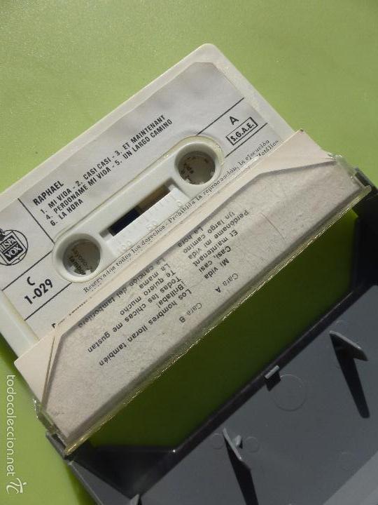 Casetes antiguos: RAPHAEL - MI VIDA - CASETE - CINTA DE CASETTE - Foto 3