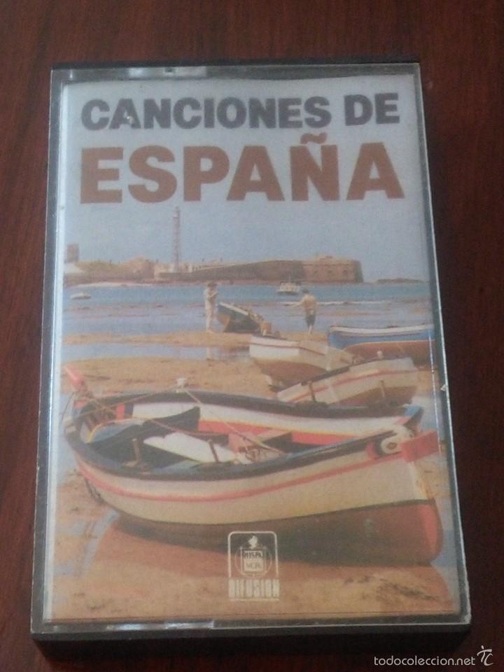 Casetes antiguos: CANCIONES DE ESPA&Ntilde;A. C22F - Foto 1