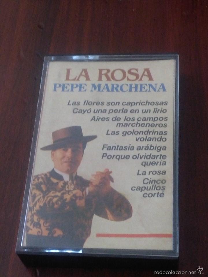 Casetes antiguos: LA ROSA. PEPE MARCHENA. C24F - Foto 1