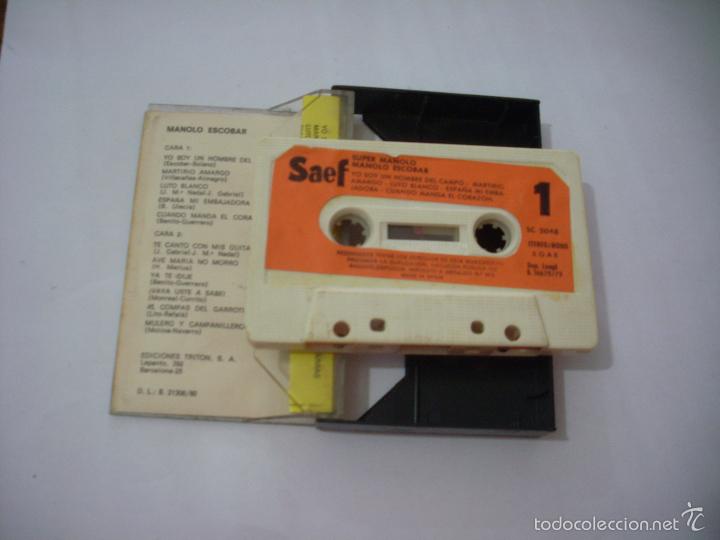 Casetes antiguos: MANOLO ESCOBAR CASETE - Foto 2
