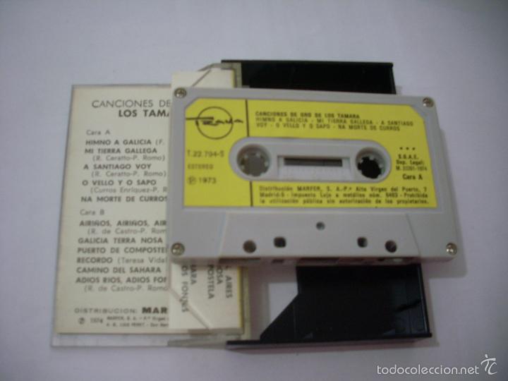 Casetes antiguos: LOS TAMARA CANCIONES DE ORO CASETE - Foto 2