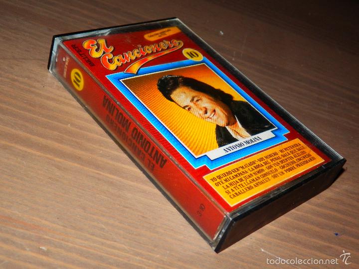 Old Cassettes: EL CANCIONERO ANTONIO MOLINA CINTA CASETE CANTE ESPA&Ntilde;OL SIN PROBAR KLM
