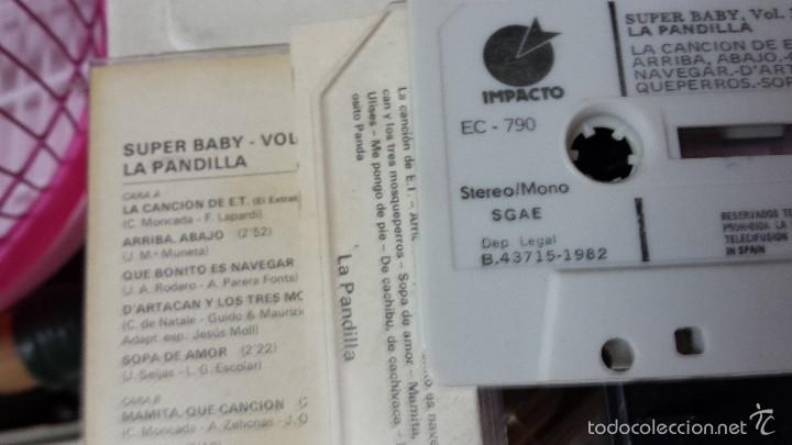 Casetes antiguos: SUPER BABY VOL. 1 - LA PANDILLA 1982 - Foto 3
