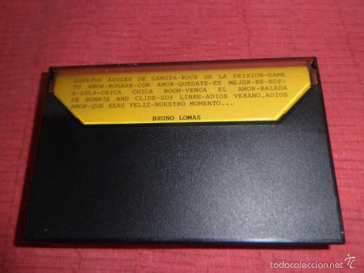 Casetes antiguos: CASETE BRUNO LOMAS - 18 GRANDES EXITOS - PERFIL - 1990 - Foto 2