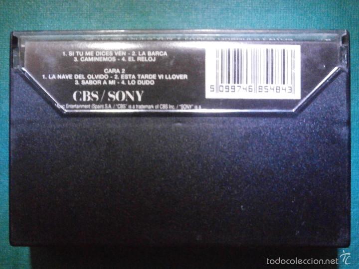 Casetes antiguos: CINTA DE CASSETTE - Los Panchos - CBS Sony - 1991 - - Foto 2