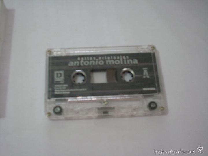 Casetes antiguos: ANTONIO MOLINA EXITOS ORIGINALES CASETE - Foto 2