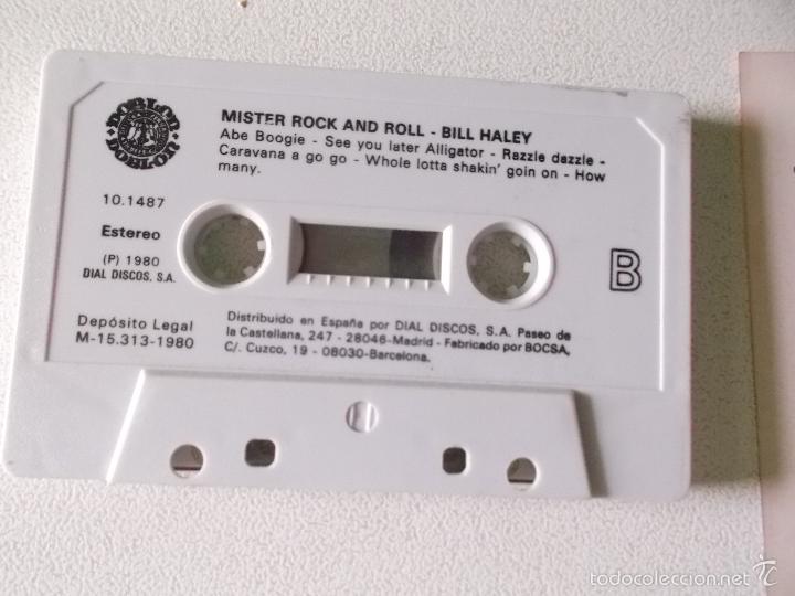 Casetes antiguos: BILL HALEY - ROCK AROUND THE CLOCK - 1980 DIAL DISCOS - Foto 2