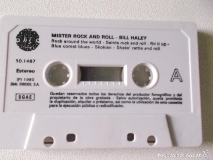 Casetes antiguos: BILL HALEY - ROCK AROUND THE CLOCK - 1980 DIAL DISCOS - Foto 3