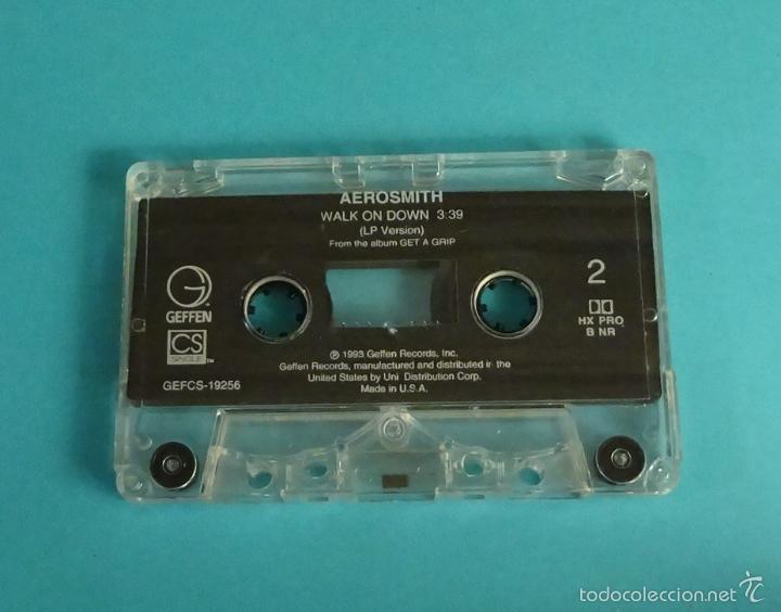 Casetes antiguos: CINTA AEROSMITH : CRYIN, WALK ON DOWN - Foto 2