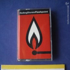 Casetes antiguos: THE ROLLING STONES FLASHPOINT CASSETTE SPAIN 1991 PDELUXE. Lote 57961584