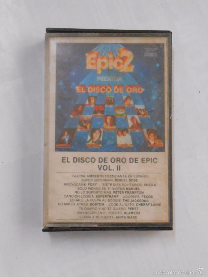 Casetes antiguos: EL DISCO DE ORO DE EPIC VOL. II. VOLUMEN 2. TDKCST1C